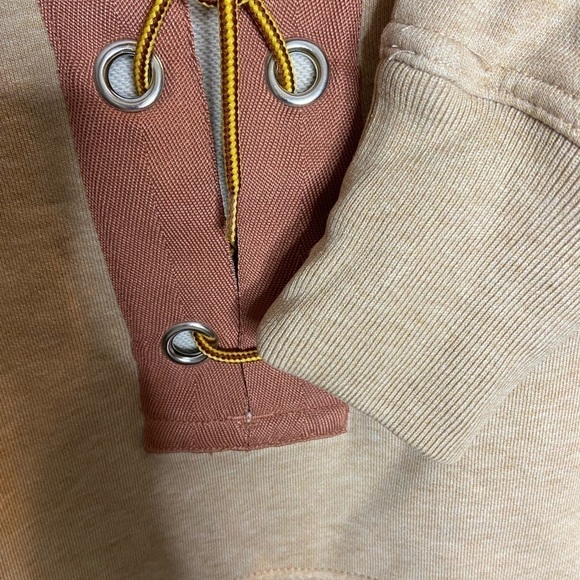 Scotch & Soda Lace Up Crewneck Sweatshirt size Small/Medium - Picture 6 of 8